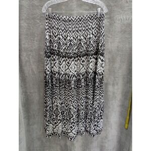 Ikat Maxi Skirt Women's XL‎ Lightweight